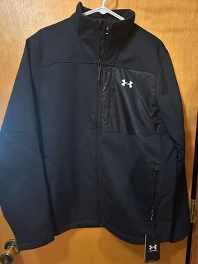 Under Armour Men’s Black Performance Softshell Jacket
